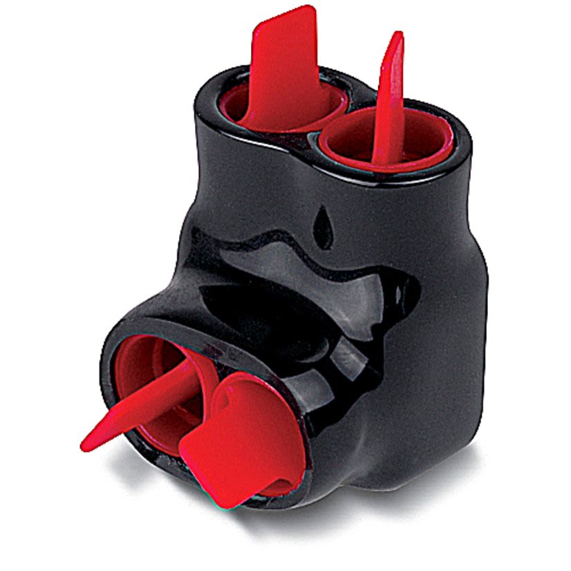 Blackburn AMTC4 2-Port Same Sided Multi-Port Connector, Stranded Conductor, Aluminum